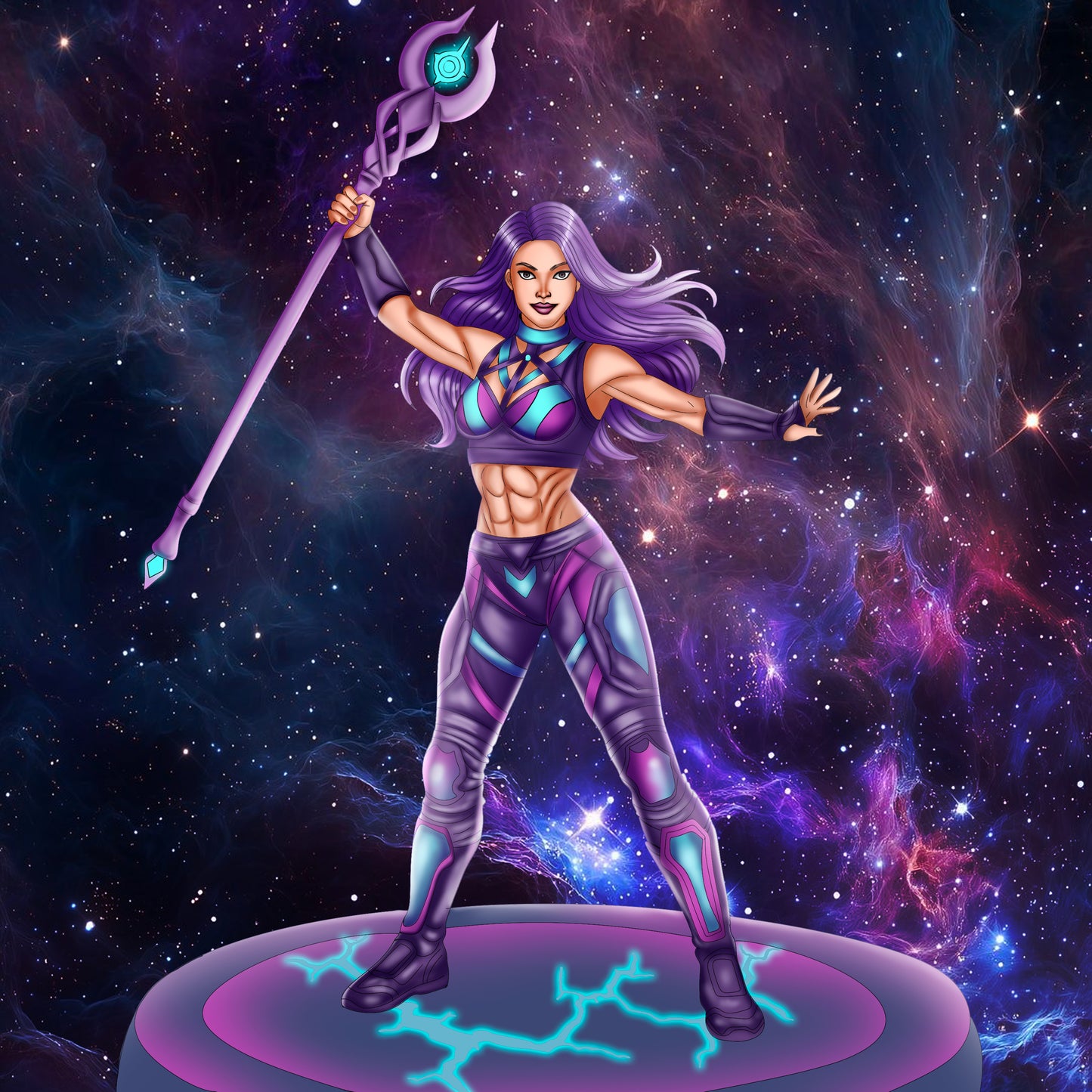 Betsy Braddock | Full-Body Fantasy Character Illustration