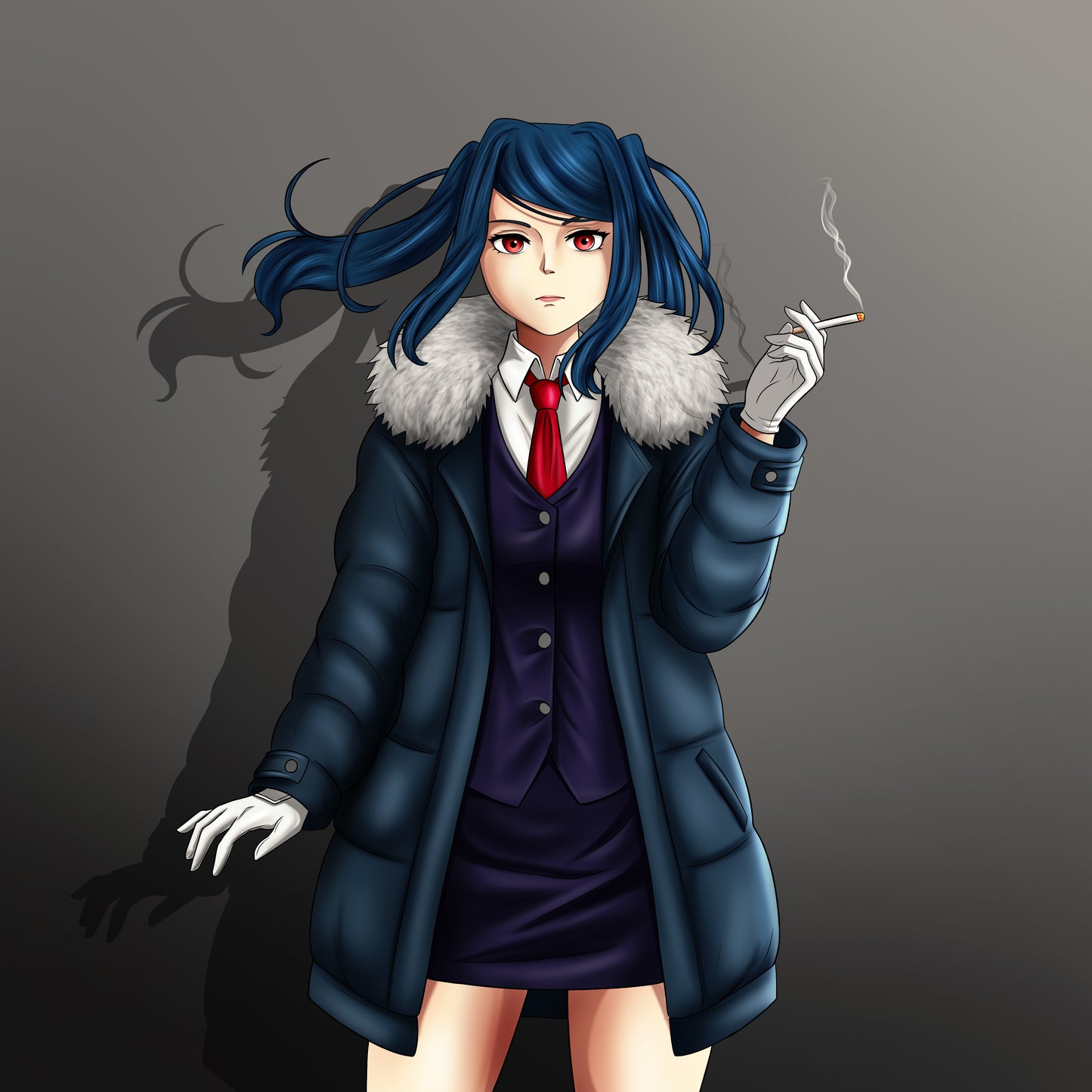 Jill Stingray - Half body- Vector Art