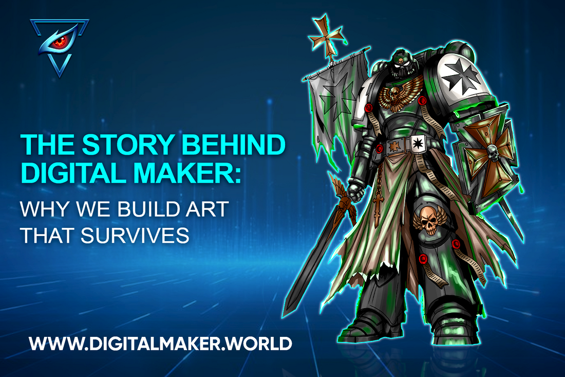 The Story Behind Digital Maker: Why We Build Art That Survives