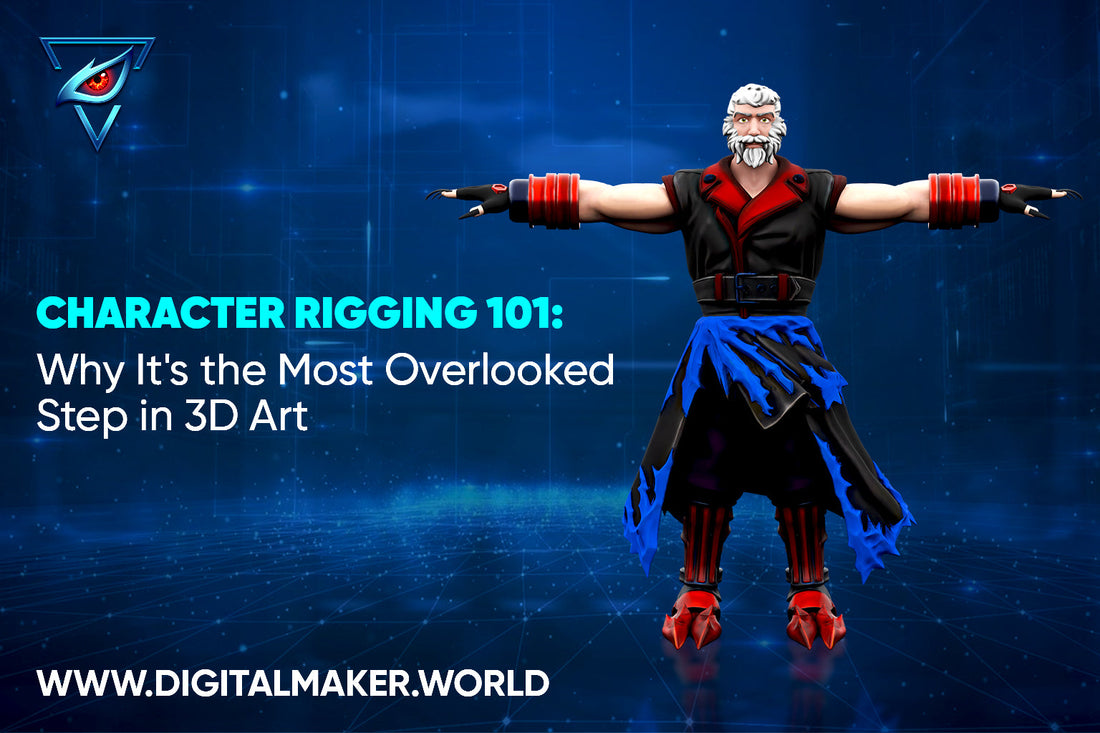 Character Rigging 101: Why It's the Most Overlooked Step in 3D Art