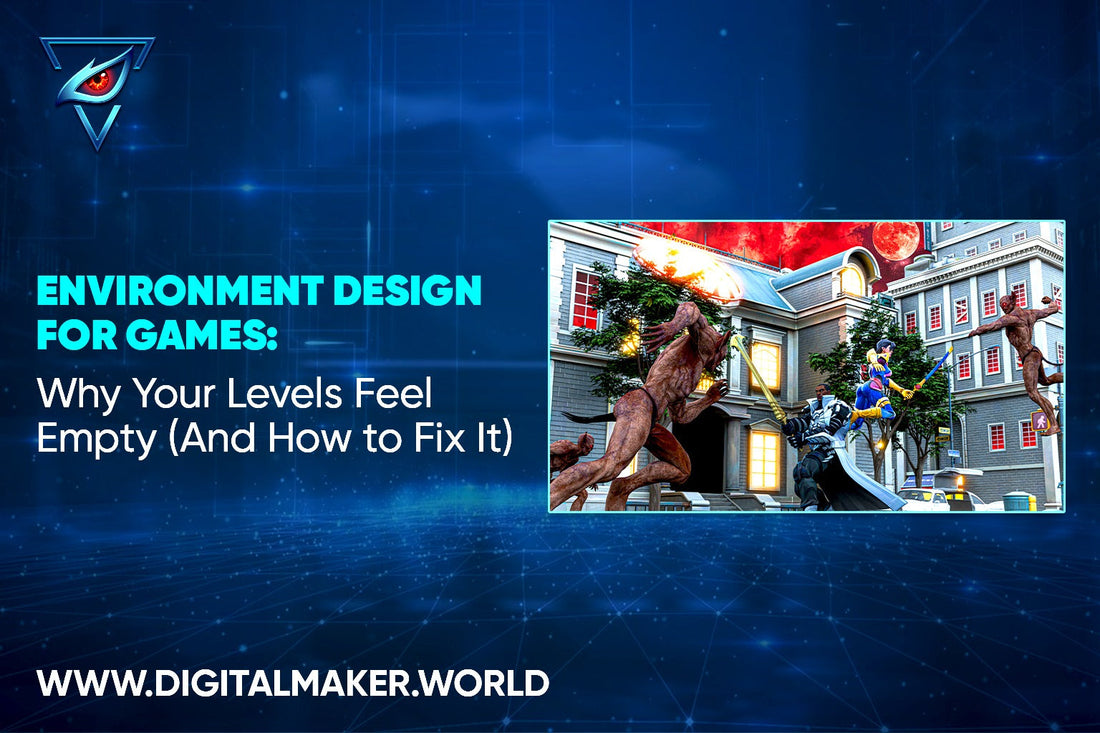 Environment Design for Games: Why Your Levels Feel Empty (And How to Fix It)