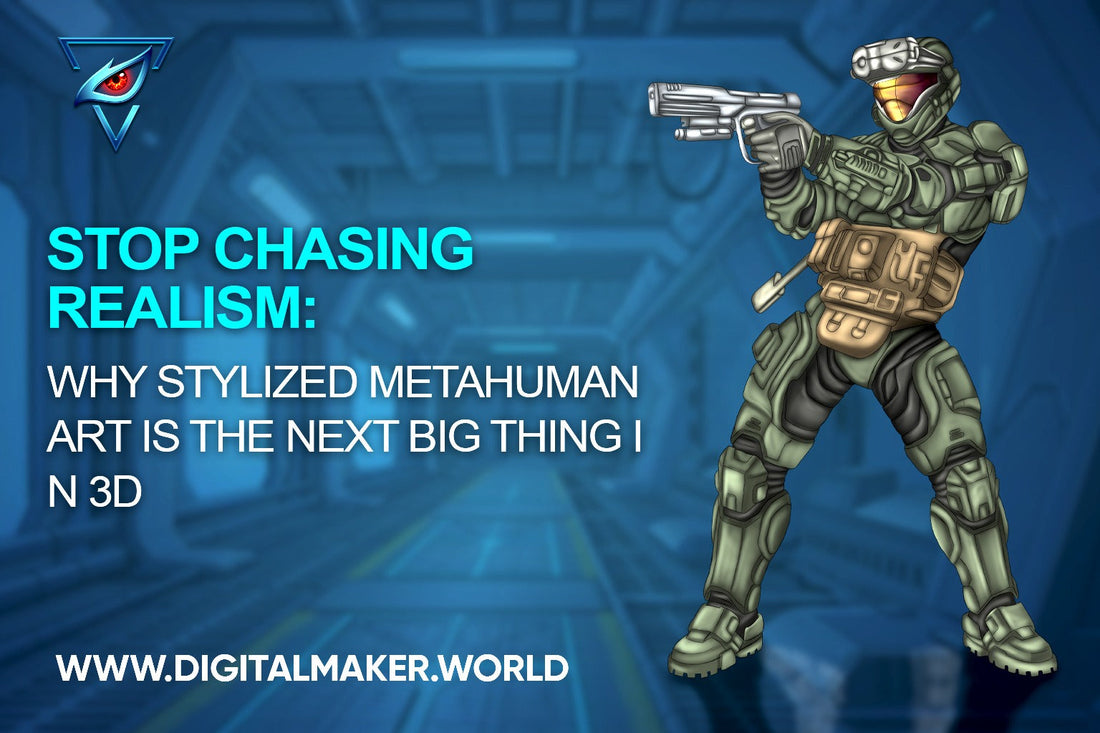 Stop Chasing Realism: Why Stylized MetaHuman Art Is the Next Big Thing in 3D