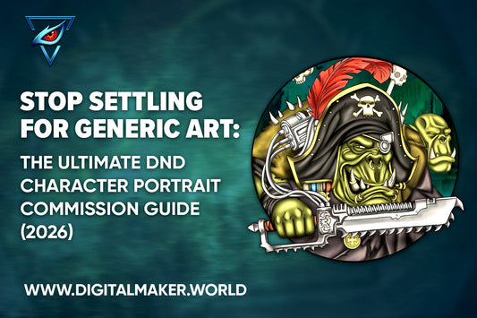 Stop Settling for Generic Art: The Ultimate DnD Character Portrait Commission Guide (2026)