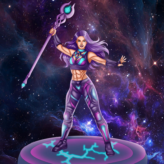 Betsy Braddock | Full-Body Fantasy Character Illustration