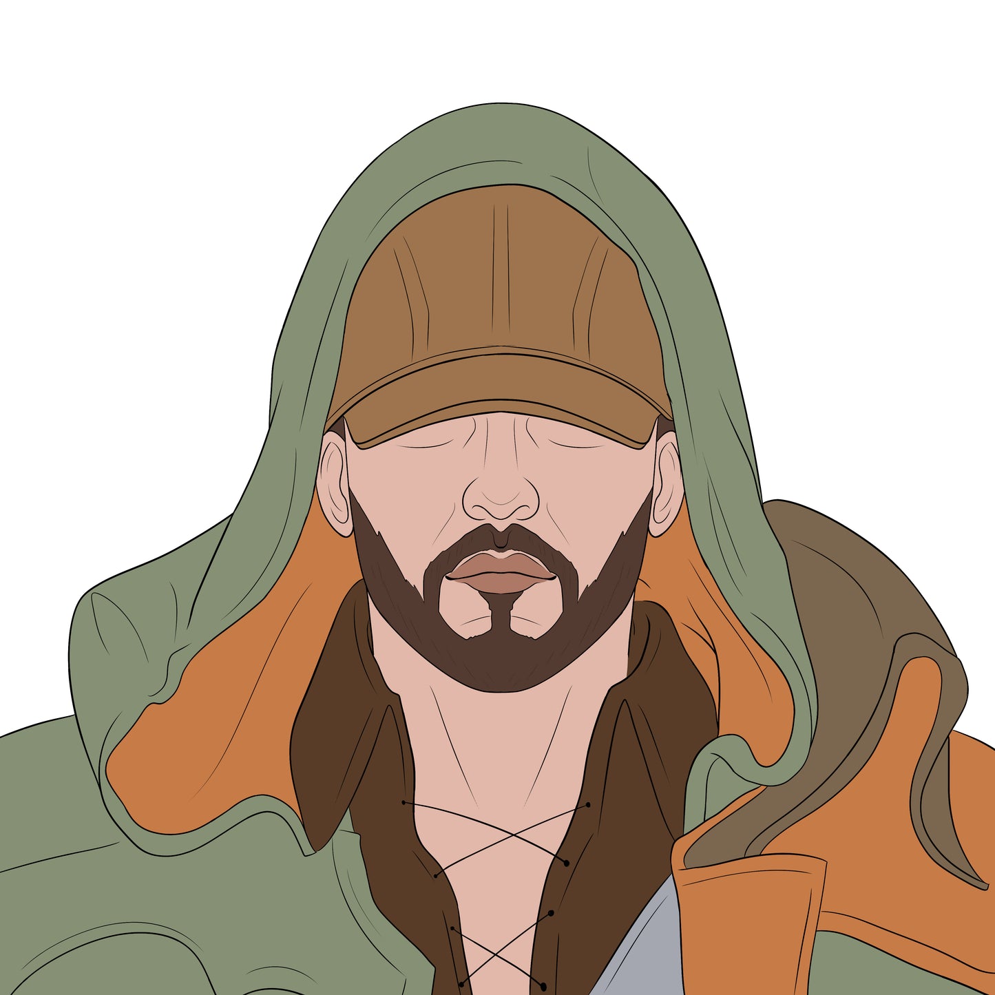 Desert Ranger | Fantasy Digital Character Illustration