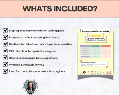 Recommendation For Adults, 51+ Pages, 10+ Topics, Hyperlinked, (Digital Download) PDF
