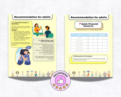 Recommendation For Adults, 51+ Pages, 10+ Topics, Hyperlinked, (Digital Download) PDF